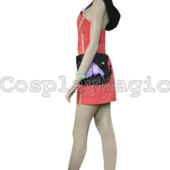 Kingdom Hearts 2 Kairi Pink Dress Cosplay 10 Kingdom Hearts 2 Kairi Pink Dress Cosplay -Cosplay Magic Store 10583