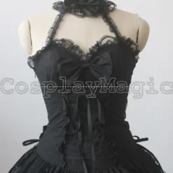Gothic Lolita Strap Dress 25 Gothic Lolita Strap Dress -Cosplay Magic Store 12010a