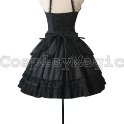 Gothic Lolita Strap Dress 17 Gothic Lolita Strap Dress -Cosplay Magic Store 12012