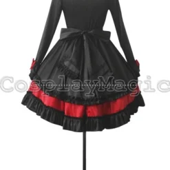 Gothic Lolita 2 Layers Scallop Dress -Cosplay Magic Store 12032