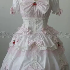 Sweet Lolita Cherry Dress -Cosplay Magic Store 12220a