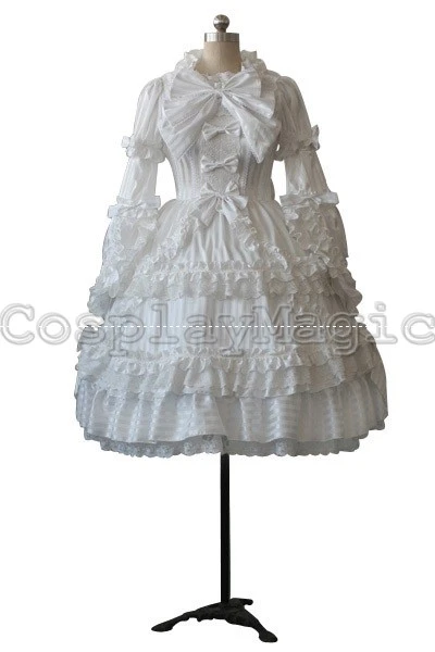 Sweet Lolita Stripe Dress 2 Sweet Lolita Stripe Dress - Image 2