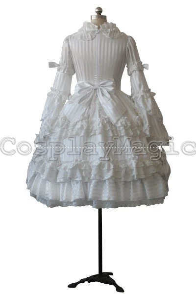 Sweet Lolita Stripe Dress 3 Sweet Lolita Stripe Dress - Image 3
