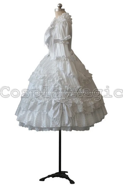 Sweet Lolita Stripe Dress 4 Sweet Lolita Stripe Dress - Image 4