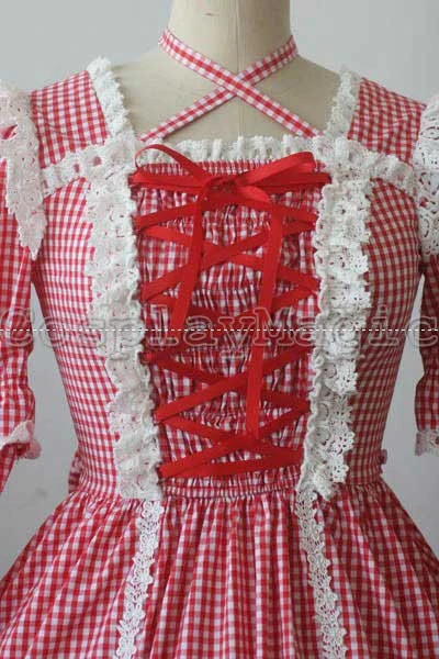 Sweet Lolita Plaid Dress 12 Sweet Lolita Plaid Dress - Image 12
