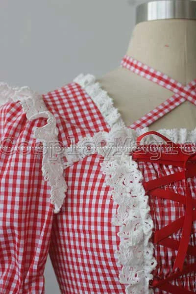 Sweet Lolita Plaid Dress 11 Sweet Lolita Plaid Dress - Image 11