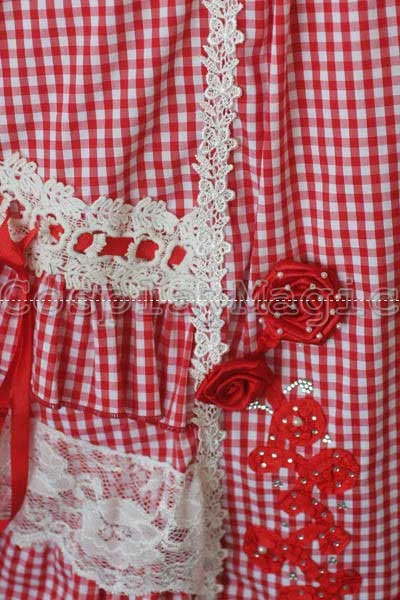 Sweet Lolita Plaid Dress 10 Sweet Lolita Plaid Dress - Image 10