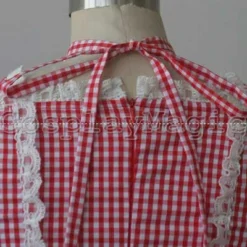 Sweet Lolita Plaid Dress 19 Sweet Lolita Plaid Dress -Cosplay Magic Store 12250g