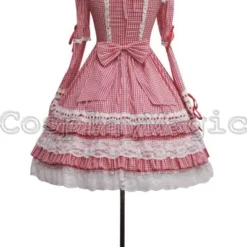 Sweet Lolita Plaid Dress 15 Sweet Lolita Plaid Dress -Cosplay Magic Store 12252