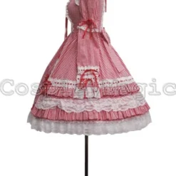 Sweet Lolita Plaid Dress 16 Sweet Lolita Plaid Dress -Cosplay Magic Store 12254