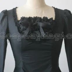 Classic Lolita Tiered Frill Back Dress -Cosplay Magic Store 12690b