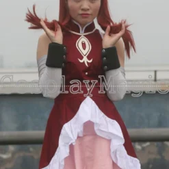 Puella Magi Madoka Magica Kyoko Sakura Cosplay -Cosplay Magic Store 13280l