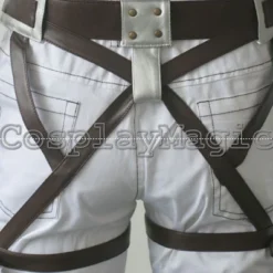 Attack On Titan Eren Jaeger Scouting Legion Uniform Faux Leather -Cosplay Magic Store 15690i