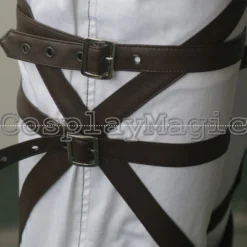 Attack On Titan Eren Jaeger Scouting Legion Uniform Faux Leather -Cosplay Magic Store 15690j