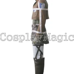 Attack On Titan Eren Jaeger Scouting Legion Uniform Faux Leather -Cosplay Magic Store 15693