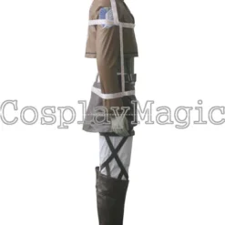 Attack On Titan Eren Jaeger Scouting Legion Uniform Faux Leather -Cosplay Magic Store 15694