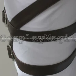 Attack On Titan Mikasa Ackerman Scouting Legion Uniform Faux Leather -Cosplay Magic Store 15700k