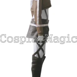 Attack On Titan Mikasa Ackerman Scouting Legion Uniform Faux Leather -Cosplay Magic Store 15704