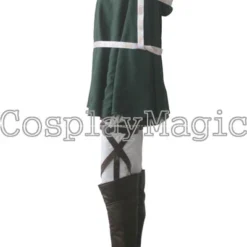 Attack On Titan Mikasa Ackerman Scouting Legion Uniform Faux Leather -Cosplay Magic Store 15707