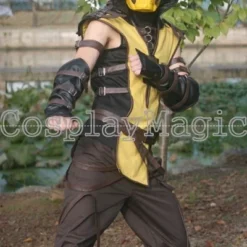 Mortal Kombat X Scorpion Cosplay For Kids -Cosplay Magic Store 16160j 1