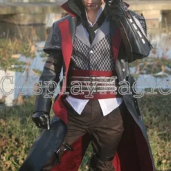 Assassin's Creed Syndicate Jacob Frye Master Assassin Outfit Cosplay -Cosplay Magic Store 16500o