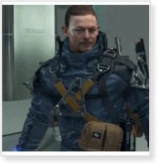 Death Stranding Uniform Cosplay Blue