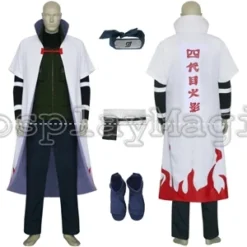 Naruto Fourth Hokage Minato Namikaze Cosplay For Kids 19 Naruto Fourth Hokage Minato Namikaze Cosplay For Kids -Cosplay Magic Store 2033