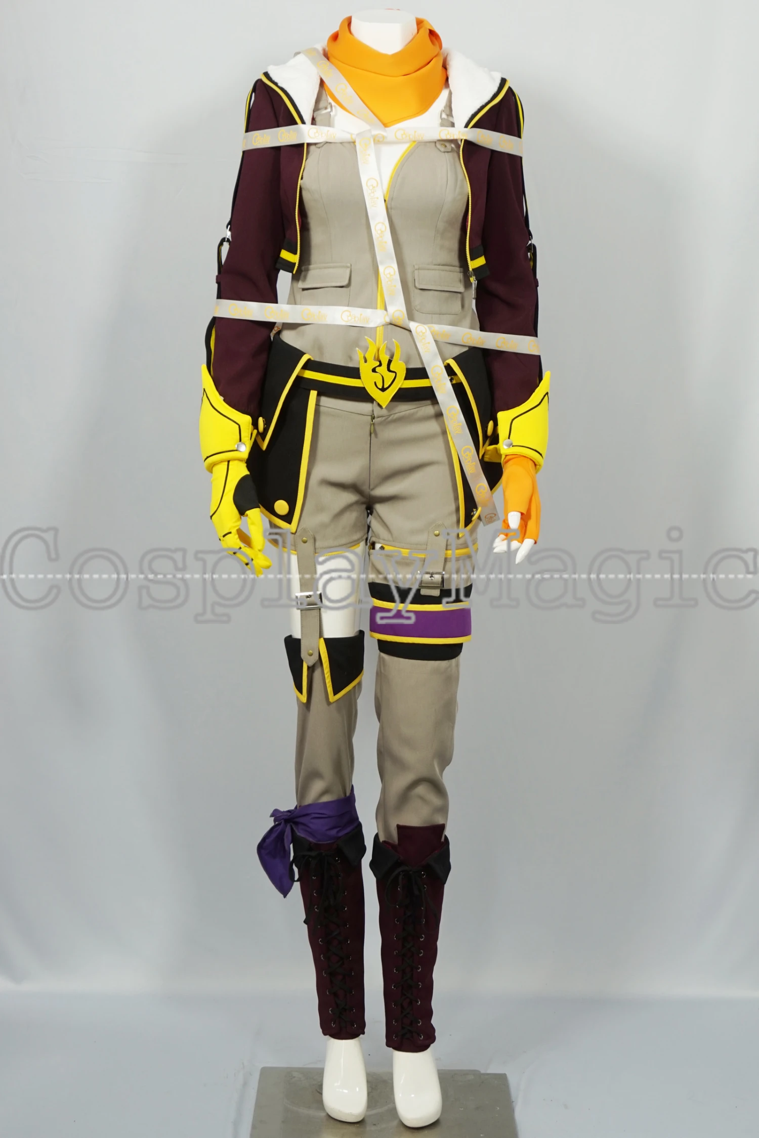 RWBY V7 Yang Xiao Long Cosplay Costume 2 RWBY V7 Yang Xiao Long Cosplay Costume - Image 2