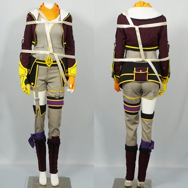 RWBY V7 Yang Xiao Long Cosplay Costume 6 RWBY V7 Yang Xiao Long Cosplay Costume - Image 6