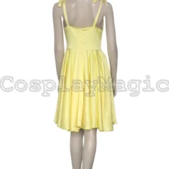 Neon Genesis Evangelion Asuka Yellow Dress Cosplay 6 Neon Genesis Evangelion Asuka Yellow Dress Cosplay -Cosplay Magic Store 2652