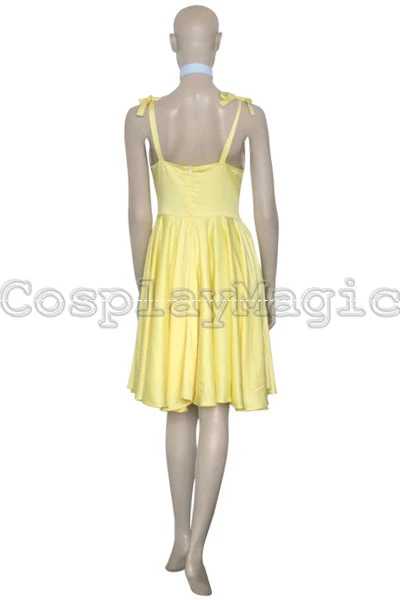 Neon Genesis Evangelion Asuka Yellow Dress Cosplay 3 Neon Genesis Evangelion Asuka Yellow Dress Cosplay - Image 3