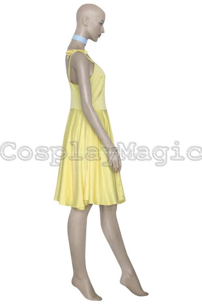 Neon Genesis Evangelion Asuka Yellow Dress Cosplay 4 Neon Genesis Evangelion Asuka Yellow Dress Cosplay - Image 4