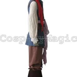 Pirates Of The Caribbean Captain Jack Sparrow Cosplay -Cosplay Magic Store 2873