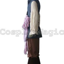 Pirates Of The Caribbean Captain Jack Sparrow Cosplay -Cosplay Magic Store 2874