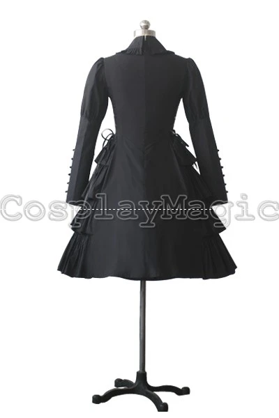 Gothic Lolita Side Trimmings Dress 5 Gothic Lolita Side Trimmings Dress - Image 5