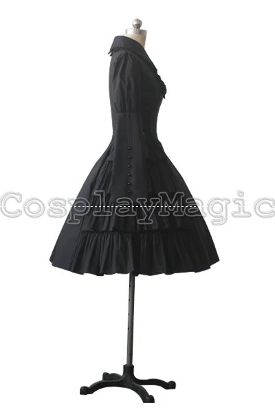 Gothic Lolita Side Trimmings Dress 4 Gothic Lolita Side Trimmings Dress - Image 4