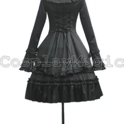 Gothic Lolita Tiered Frill Dress -Cosplay Magic Store 8482