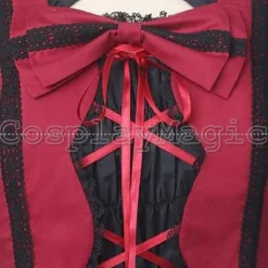 Gothic Lolita Scallop Dress 25 Gothic Lolita Scallop Dress -Cosplay Magic Store 8520a