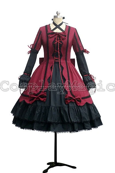 Gothic Lolita Scallop Dress 2 Gothic Lolita Scallop Dress - Image 2