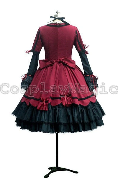 Gothic Lolita Scallop Dress 5 Gothic Lolita Scallop Dress - Image 5