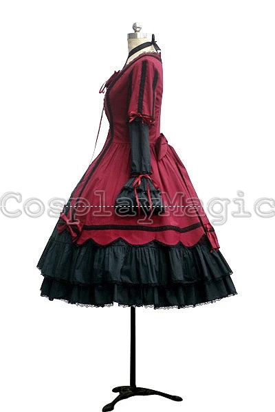 Gothic Lolita Scallop Dress 3 Gothic Lolita Scallop Dress - Image 3