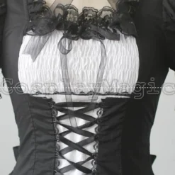 Gothic Lolita Shirred Dress 24 Gothic Lolita Shirred Dress -Cosplay Magic Store 9530b