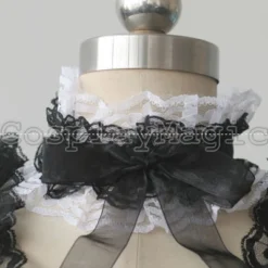 Gothic Lolita Shirred Dress 22 Gothic Lolita Shirred Dress -Cosplay Magic Store 9530d