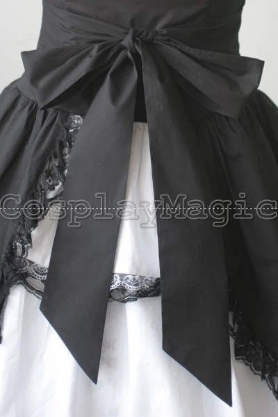 Gothic Lolita Shirred Dress 8 Gothic Lolita Shirred Dress - Image 8