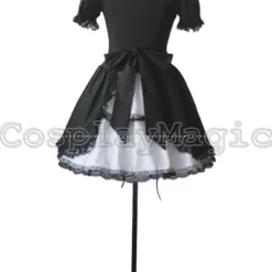 Gothic Lolita Shirred Dress 17 Gothic Lolita Shirred Dress -Cosplay Magic Store 9532
