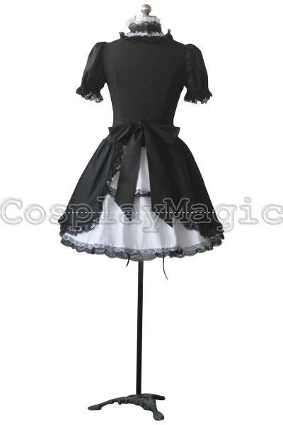 Gothic Lolita Shirred Dress 5 Gothic Lolita Shirred Dress - Image 5