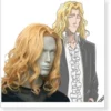 Bleach Rojuro Otoribashi Rose Cosplay Wig