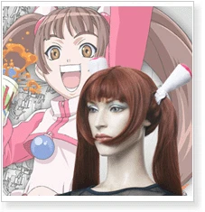 Burst Angel Amy Cosplay Wig