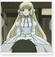 Chobits Chii Blue Dress Cosplay