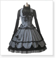Classic Lolita Girl & Dog Dress